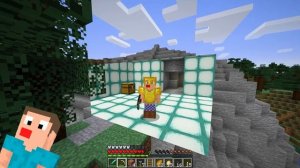 НУБИК Затроллил ПРО в Майнкрафт ! Профессионал Стал Лилипутом в 1 Блок MineCraft