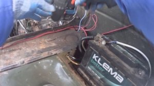 змз 406 на буханке греется на холостых.