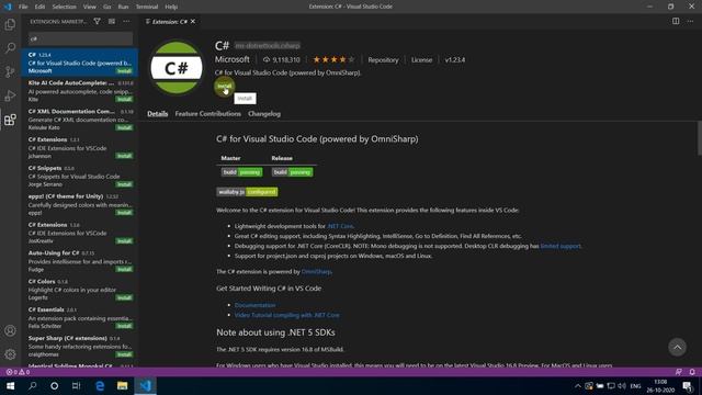How to Run C# in Visual Studio Code on Windows 10 2022