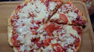 Пицца на сковороде