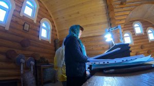 Дети в Литургии. Антифоны 1 гласа.Литургия Турова. Трисвятое Болгарского распева