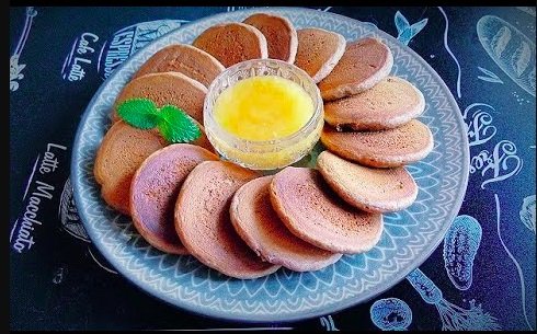 Оладьи с корицей.