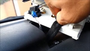 Peugeot 307 display panel lights