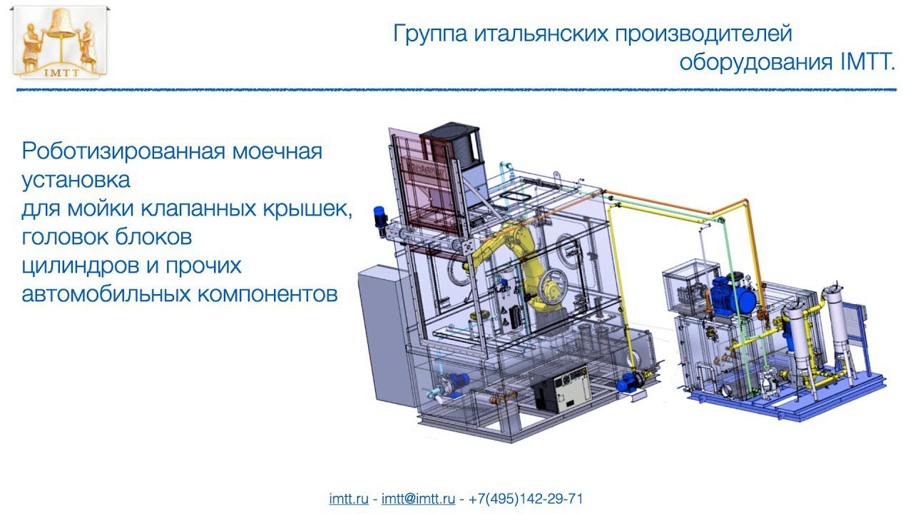 Роботизированная моечная установка