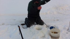 Рыбалка, Река Сосьва (Свердловская область) Февраль 2016