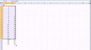 MS Office Excel. Урок 3. Ввод последовательностей