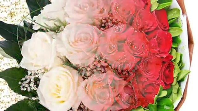 Большие букеты роз - самые красивые! Прекрасная музыкальная открытка из роз! смотреть онлайн