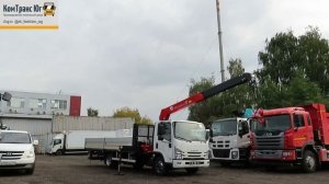 Обзор Isuzu ELF 8.0 с КМУ Taurus