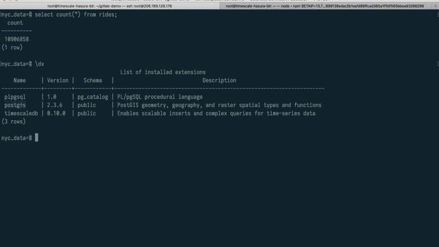Using GraphQL, Postgres and TimescaleDB to visualize 10 million NYC taxi rides смотреть онлайн