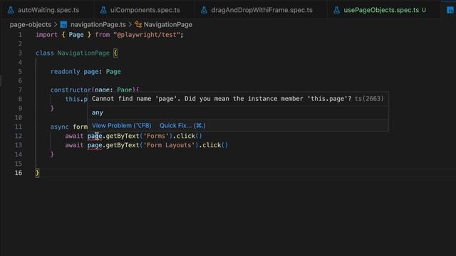 Playwright Page Object Model with TypeScript смотреть онлайн