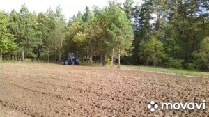 Дискование земли АГД-1.8 трактором Foton lovol 504