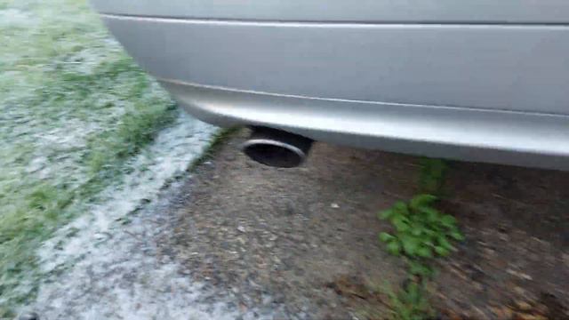 2002 Mercedes CLK 320, Cold Start (-2C) (11.12.2022) смотреть онлайн