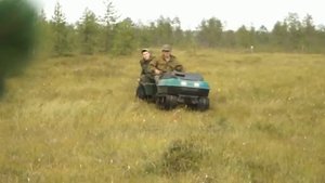 Плавающий мотобуксировщик Ростин / motux.ru