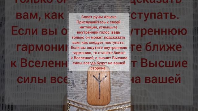 14 октября. Гадание на рунах. Альгиз. Руна дня.