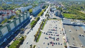 Город Дмитров. Крупнейший торговый центр  ТРЦ "Дмитровский"