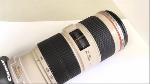 Скорость автофокуса Canon EF 70-200mm f/4L IS USM (AF speed Canon EF 70-200mm f/4L IS USM) IS ON.