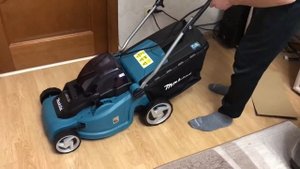 ОБЗОР АККУМУЛЯТОРНОЙ ГАЗОНОКОСИЛКИ MAKITA DLM380Z