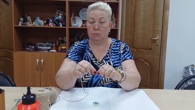 Мастер-класс "Брошь-шляпка". Часть 1