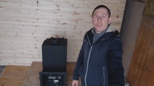 Печь газ, дрова и легкий пар