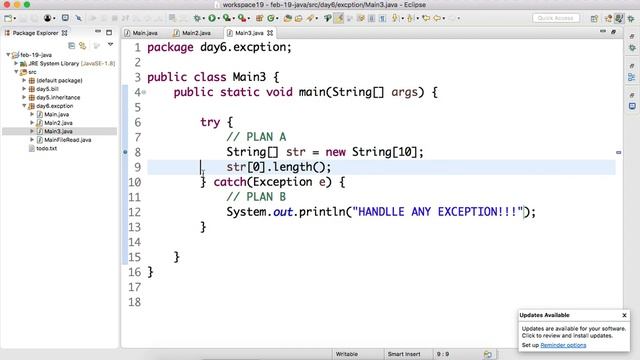 Day-6 Catching #NullPointerException in Java. смотреть онлайн