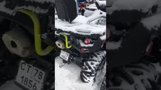 Квадроцикл TGB BLADE 600 LTX EPS зимний запуск смотреть онлайн