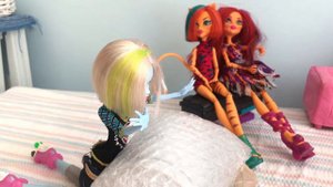 РАСПАКОВКА приза от Полины Иллюзии/стоп моушен монстер хай stop motion monster high