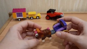 Обзор Лего 10715 Кубики и колеса. Лего классик 10715 (Lego Classic 10715)