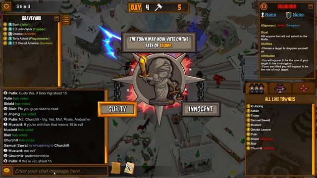 Town of Salem - Two Piece Disguise and Leg Combo (Coven All Any) смотреть онлайн