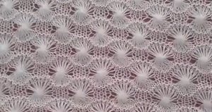 ШАЛЬ Изготовление свадебной шали спицами