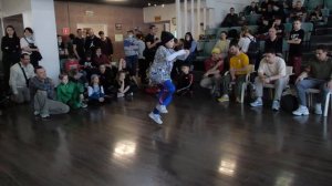 top16 до 2 лет bgirl Kai Kai vs bboy Паук - "ALL OPTION" break dance battle