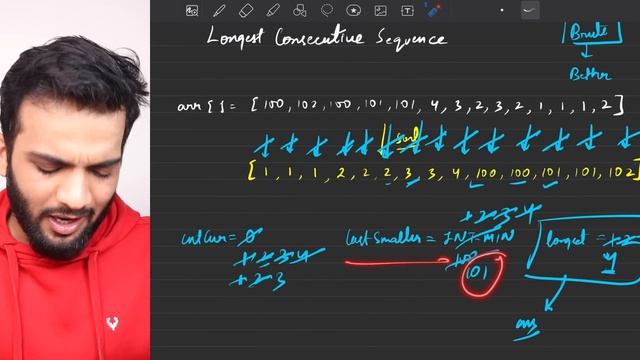 Longest Consecutive Sequence | Google Interview Question | Brute Better Optimal смотреть онлайн