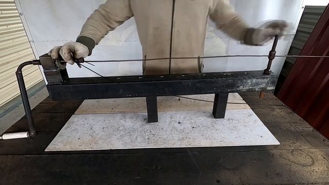Ручной станок для кручения проволоки