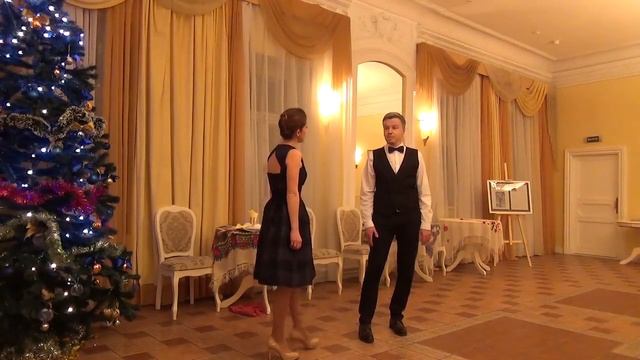 Дуэт Ганны и Данило из оперетты Легара "Веселая вдова". Татьяна Катина и Виталий Малыш смотреть онлайн