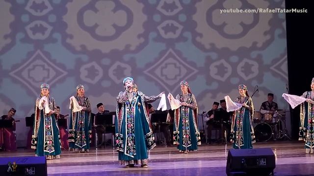 Так красиво, до мурашек! Как она поет! Гос ансамбль Татарстана. Диляра Палатова. 4К смотреть онлайн