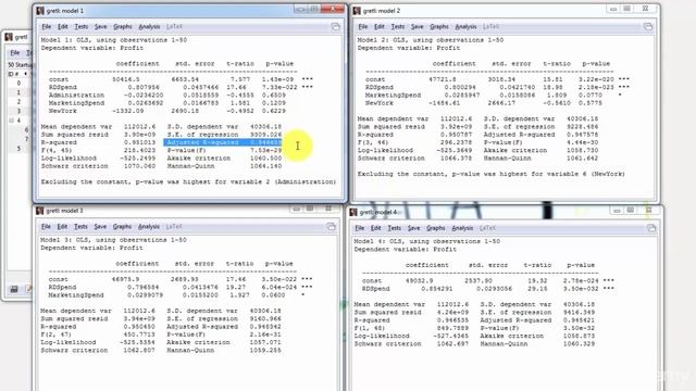 3.1 - Using Adjusted R squared to create Robust models - The Ultimate Data Science Course A-Z