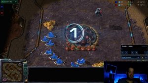 Старкрафт 2 - Терран Гайд - Шаг 5 - 3 Базы ! ALL IN !