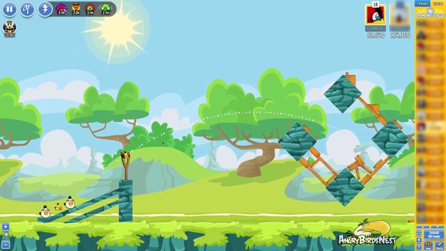 Angry Birds Friends Tournament Level 2 Week 165 Walkthrough | July 13th 2015 смотреть онлайн