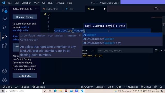 Number property, Math and Global method, Exponential operator in ES6 JS | Complete course  on JS