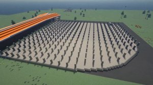 Аэропорт Пекин Дасин в Minecraft | Time Lapse