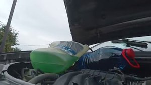 как быстро слить жидкость с омывателя