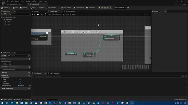 Основы блюпринтов в Unreal Engine 5, часть #08. Обработчик события Tick