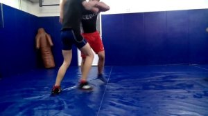 Самбист против вольника,интересные броски и подхваты с бедром