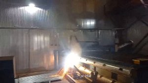 Мощная вытяжка с плазморезки