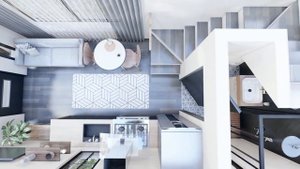 (3x6 Meters) Tiny House Design | Small 1 Bedroom House
