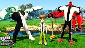 БЕН 10 КРИСТАЛЛ ПРОТИВ СИЛАЧА ОМНИВЕРС В ГТА 5 МОДЫ! ОБЗОР МОДА В GTA 5! ИГРЫ ГТА ВИДЕО MODS