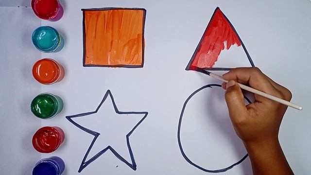 Bolalar uchun shakllar rasm chizish | Рисование фигур для детей | Drawing shapes for children смотреть онлайн