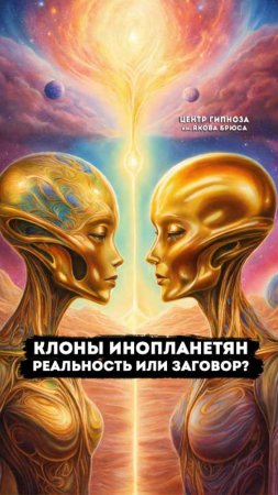 Клоны инопланетян: Реальность или заговор