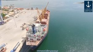 MV AMALIYA - Discharging operations at Preveza port on 20.06.18