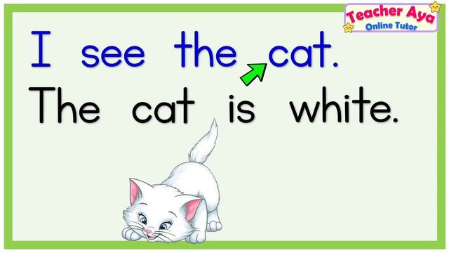 LET'S READ KIDS | SIMPLE SENTENCES | Reading Tutorial for Kids | Teacher Aya's Reading Lesson смотреть онлайн