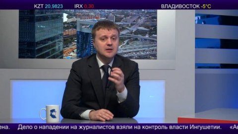 Алексей Диденко рассказывает о пресс-конференции в агентстве ТАСС